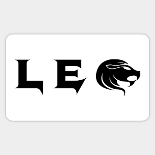 Leo Horoscope Sticker